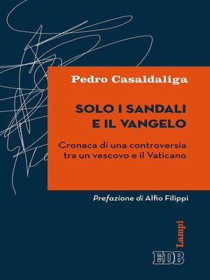cover image of Solo i sandali e il Vangelo